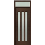 DSA Doors, Model: Flores 3-Lite-Vertical 8/0 E-01-T