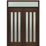 DSA Doors, Model: Flores 3-Lite-Vertical 8/0 E-04-T