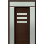 DSA Doors, Model: Luca 3-Lite-Horizontal 8/0 E-09
