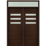 DSA Doors, Model: Luca 3-Lite-Horizontal 8/0 E-04-T