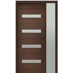 DSA Doors, Model: Luca 4-Lite-Horizontal 8/0 E-01-1SL