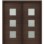 DSA Doors, Model: Luca 3-Lite-Square 6/8 E-04