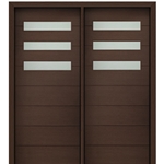 DSA Doors, Model: Luca 3-Lite-Horizontal 6/8 E-04