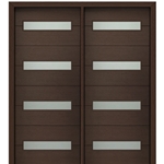 DSA Doors, Model: Luca 4-Lite-Horizontal 6/8 E-04