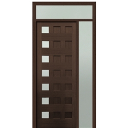 DSA Doors, Model: Carlo 7-Lite-L 8/0 E-01-1SL-T