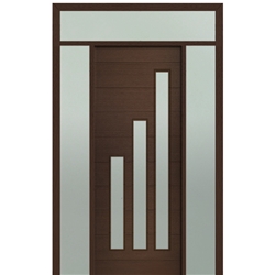 DSA Doors, Model: Flores 3-Lite-V-1-R 8/0 E-09