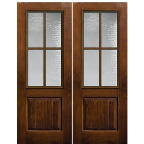 6 Lite Glass French Door (French/Double Doors) by Designer Doors