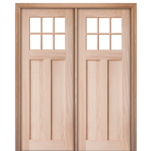 2- PANEL 8'0'' ROUGH OPENING HEIGHT (FRENCH STYLE) SLIDING DOOR
