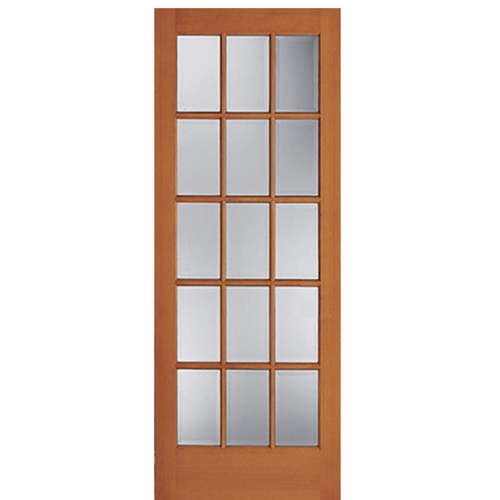 Simpson Hemlock Fir 15 Lite Interior Door with Ovolo Sticking