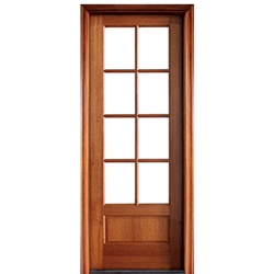 DSA Doors, Model: Alexandria TDL 8LT 8/0 E-01