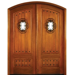 DSA Doors, Model: Tiffany Solid Panel E-17-SP-CL