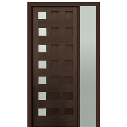 DSA Doors, Model: Carlo 7-Lite-L 8/0 E-01-1SL 