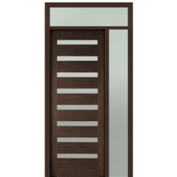 DSA Doors, Model: Carlo 8-Lite-Horizontal 8/0 E-01-1SL-T
