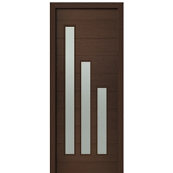 DSA Doors, Model: Flores 3-Lite-V-1-L 8/0 E-01