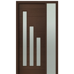 DSA Doors, Model: Flores 3-Lite-V-1-L 8/0 E-01-1SL