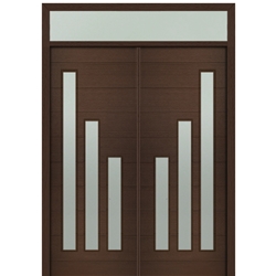 DSA Doors, Model: Flores 3-Lite-V-1-L  8/0 E-04-T