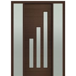 DSA Doors, Model: Flores 3-Lite-V-1-R 8/0 E-03