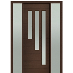 DSA Doors, Model: Flores 3-Lite-V-2-R 8/0 E-03