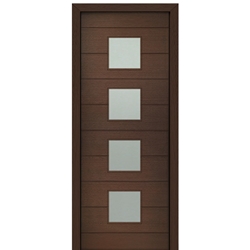 DSA Doors, Model: Flores 4-Lite-Square 8/0 E-01