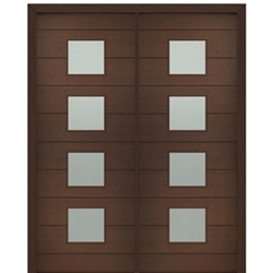 DSA Doors, Model: Flores 4-Lite-Square 8/0 E-04