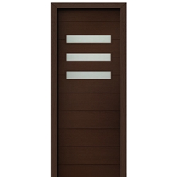DSA Doors, Model: Luca 3-Lite-Horizontal 8/0 E-01