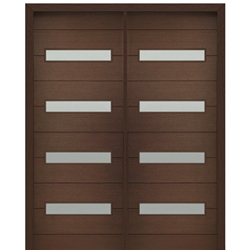 DSA Doors, Model: Luca 4-Lite-Horizontal 8/0 E-04
