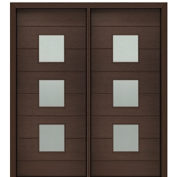 DSA Doors, Model: Luca 3-Lite-Square 6/8 E-04