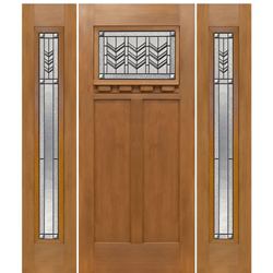 Fiberglass Craftsman Style Doors
